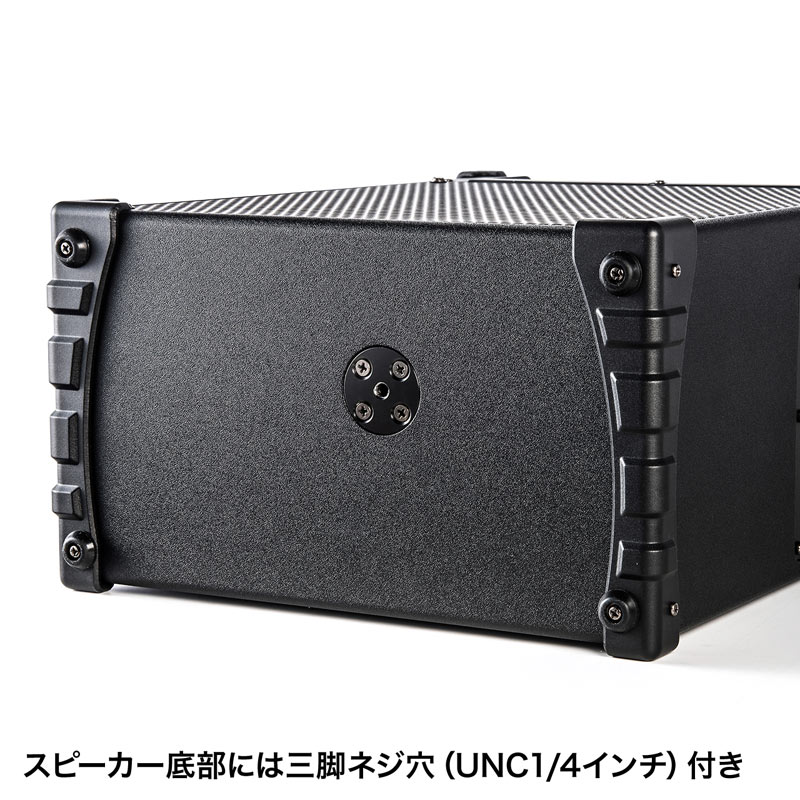 拡声器（拡声器スピーカー・ワイヤレスマイク付き・選挙・バッテリー内蔵・イベント・ブラック）