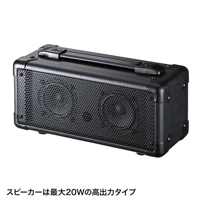 拡声器（ワイヤレス・マイク付き・20w・選挙・会議・講演・自衛隊・イベント)