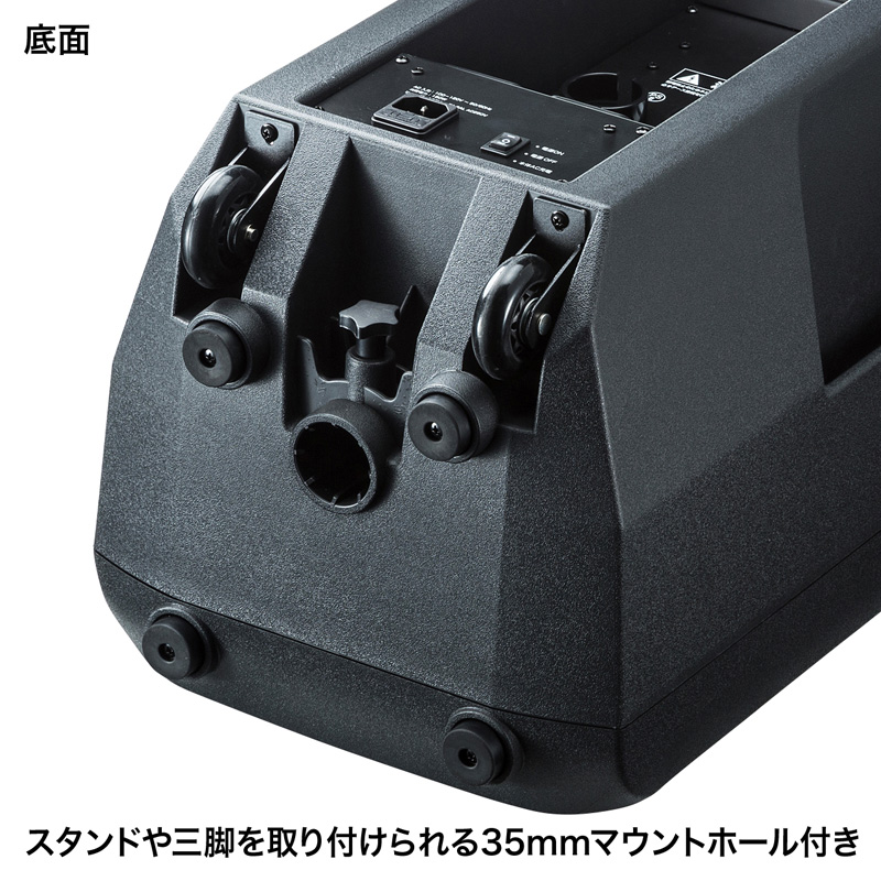 拡声器（スピーカー・大音量・ワイヤレスマイク付き・選挙・講演・イベント・200W）