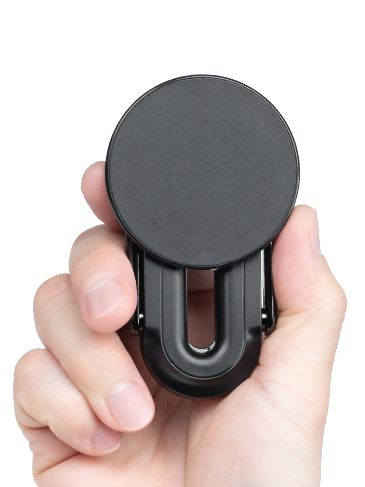 MagSafe対応スマホスタンド/両面マグネット・折りたたみ/位置調整しやすい設計