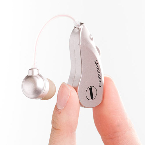 集音器（電池・耳かけ式・イヤホンタイプ・イヤーフック・小型・左右両耳対応・助聴・拡張・補聴器タイプ）