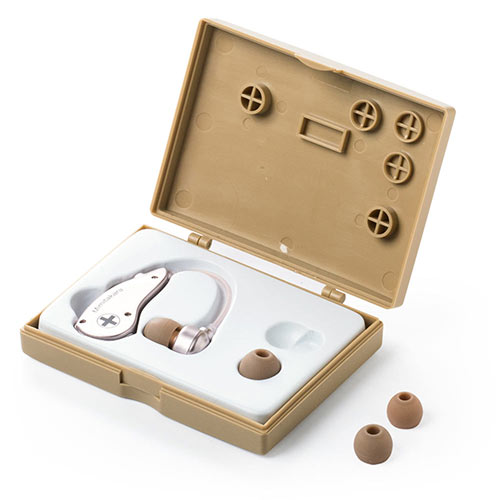 集音器（電池・耳かけ式・イヤホンタイプ・イヤーフック・小型・左右両耳対応・助聴・拡張・補聴器タイプ）