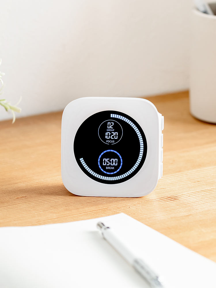 ポモドーロタイマー 目盛りで残り時間が一目でわかる学習＆仕事用視覚タイマー