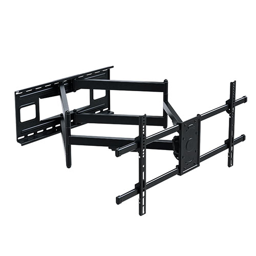テレビ壁掛け金具（80インチ・アーム式・薄型・角度調整・左右
