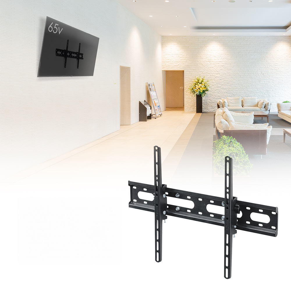 壁掛けテレビ金具（薄型・角度調整・チルト・汎用・VESA・液晶
