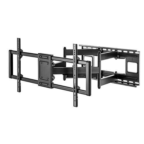 壁掛けテレビ金具 EEX-TVKA030 壁掛けテレビ金具（ダブルアーム式・可動式・角度調整・左右首
