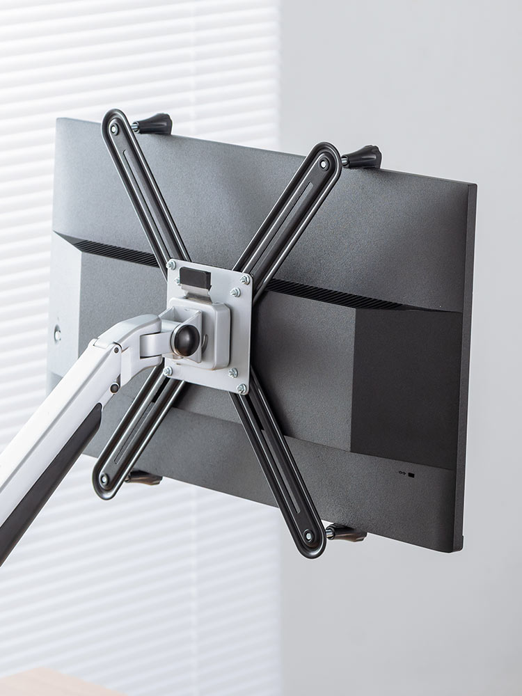 VESA非対応モニターをアーム化 マウントホルダー【13～27インチ対応】