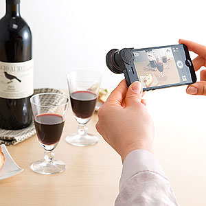 iPhone 5カメラレンズセット（魚眼レンズ・マクロレンズ・偏光レンズ・ワンタッチ取り付け）