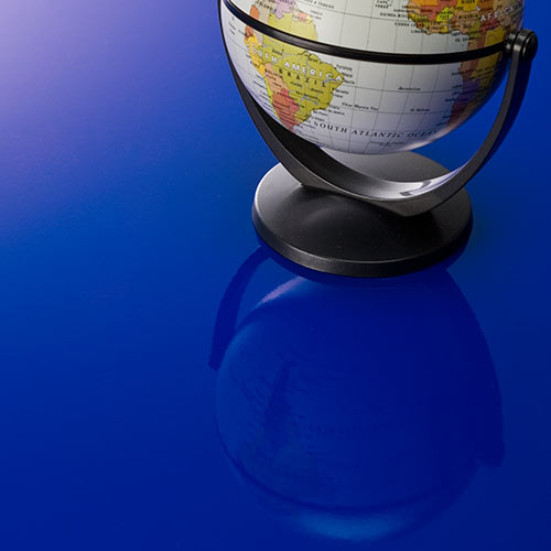 ワークデスク（シンプルデスク・ゲーミングデスク・平机・幅1200×奥行600・ブルー）