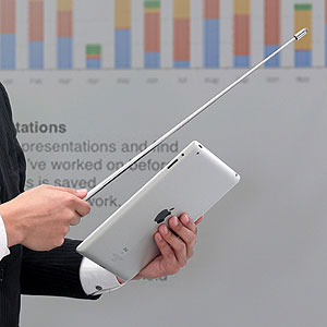 レーザーポインター iPadでプレゼン タブレット タッチペン+指示棒 レーザーポインタ