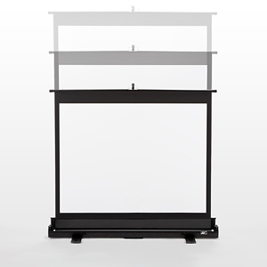 プロジェクタースクリーン 100インチ（自立式・床置き・大型・ロール式・収納・持ち運び・移動式・4：3・ホームシアター・高画質・４K・おすすめ）EEZ-PRS009