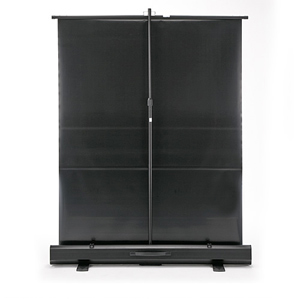 プロジェクタースクリーン 100インチ（自立式・床置き・大型・ロール式・収納・持ち運び・移動式・4：3・ホームシアター・高画質・４K・おすすめ）EEZ-PRS009