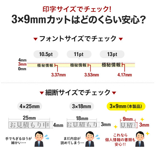 業務用電動シュレッダー（マイクロクロスカット・A4・6枚細断・CD/DVD・カード対応）