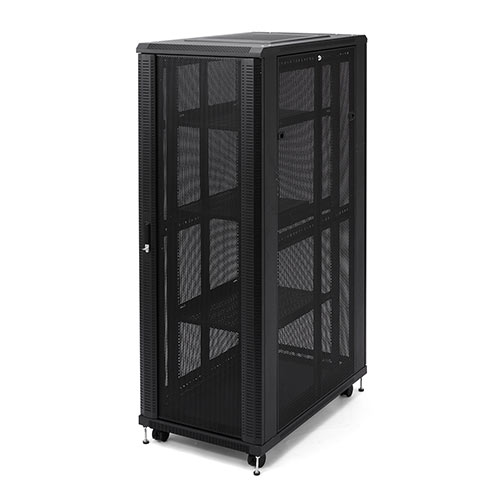 サーバーラック｜19インチマウント・36U・放熱・メッシュ・キャスター付
