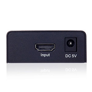 HDMI分配器（HDMIスプリッター・1入力×2出力・フルHD・3D対応・SiliconImage製IC搭載）