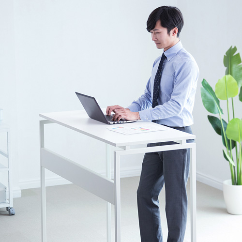 スタンディングデスク(スタンディングテーブル・ミーティングテーブル・オフィスワークテーブル・W1000・立ち作業)