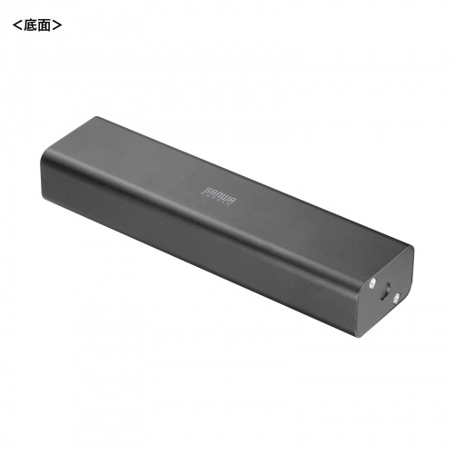 木製天板取付用ドッキングステーション（HDMI・1画面・4K/60Hz・PD90W・5Gbps・USB-C×1・USB-A×3）