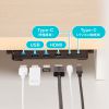 木製天板取付用ドッキングステーション（HDMI・1画面・4K/60Hz・PD90W・5Gbps・USB-C×1・USB-A×3）
