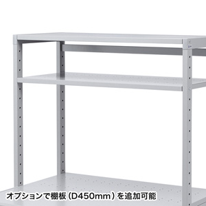 ラック（eラック・オフィス用・Cシリーズ・コンパクトタイプ・幅1000） ER-100C サンワサプライ 【代引き不可商品】