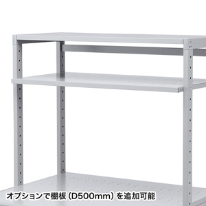 ラック（eラック・オフィス用・Cシリーズ・コンパクトタイプ・幅1000） ER-100C サンワサプライ 【代引き不可商品】