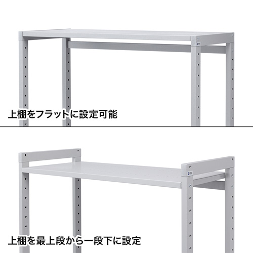 ラック（eラック・Nシリーズ・オフィス用・NEWタイプ・幅1000） ER-100N サンワサプライ 【代引き不可商品】