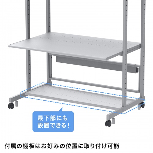 パソコンラック（ラック・eラック・オフィス用・Nシリーズ・幅1200・NEWタイプ） ER-120N サンワサプライ 【代引き不可商品】