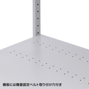 ラック（eラック・オフィス用・Cシリーズ・幅1400・コンパクトタイプ） ER-140C サンワサプライ 【代引き不可商品】