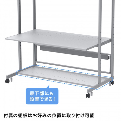 ラック（eラック・オフィス用・幅1400・Nシリーズ・NEWタイプ） ER-140N サンワサプライ 【代引き不可商品】