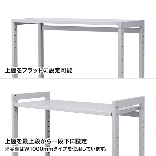 ラック（eラック・オフィス用・Nシリーズ・幅1600・NEWタイプ） ER-160N サンワサプライ 【代引き不可商品】