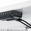 電動昇降デスク（昇降式デスク・昇降デスク・パソコンデスク・作業台・e電動昇降デスク・幅90cm 奥行65cm・メモリー機能付・ホワイト）【受注生産品】