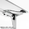 電動昇降デスク（昇降式デスク・昇降デスク・パソコンデスク・作業台・e電動昇降デスク・幅90cm 奥行65cm・メモリー機能付・ホワイト）【受注生産品】