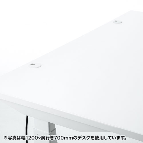昇降デスク(電動・Bluetooth内蔵・リマインダー機能・W1000×D700・ホワイト)