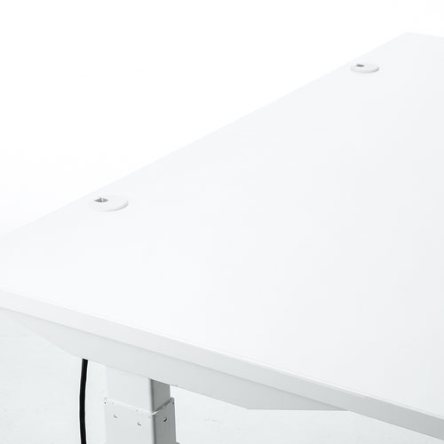 昇降デスク（電動・Bluetooth内蔵・リマインダー機能・W1200×D700・ホワイト)