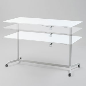 ガス昇降ミーティングデスク