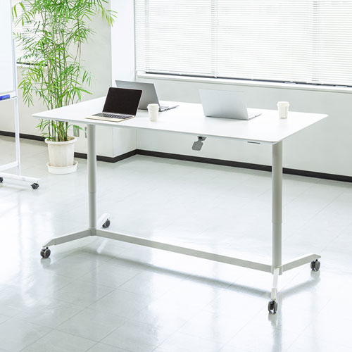 ガス昇降ミーティングデスク