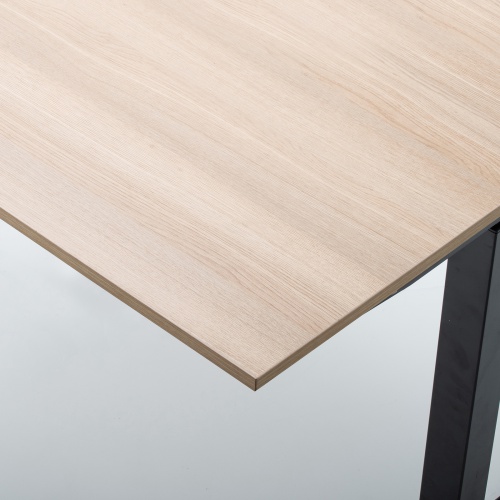 昇降デスク(W1200×D700・手動昇降・ハンドル操作・薄い木目) ERD-SH12070LMN サンワサプライ