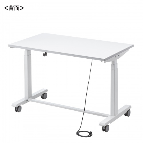 電動昇降デスク（バッテリー搭載・作業台・W1200×D700×H675～1325mm） ERD-WDK12070W サンワサプライ