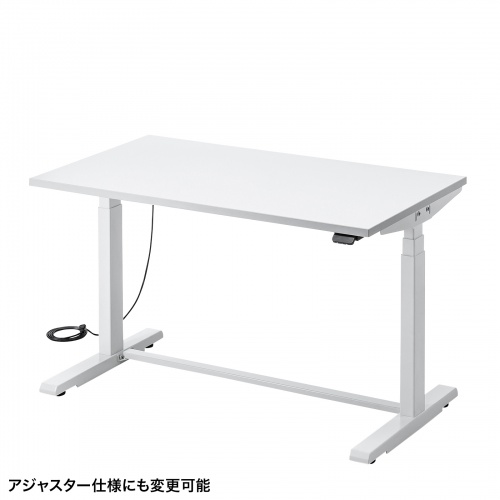 電動昇降デスク（バッテリー搭載・作業台・W1200×D700×H675～1325mm） ERD-WDK12070W サンワサプライ