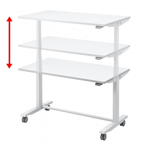 電動昇降デスク（バッテリー搭載・作業台・W1200×D700×H675～1325mm） ERD-WDK12070W サンワサプライ