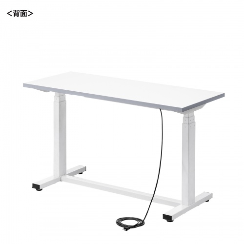 電動昇降作業台（電動昇降デスク・スタンディングデスク・作業台・耐荷重100kg・幅120cm・奥行50cm）