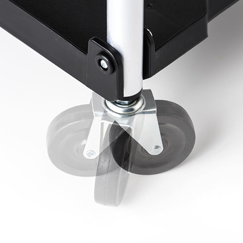 【4台セット】折りたたみツールワゴン｜3段・収納・おしゃれ