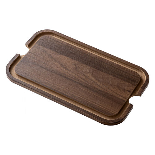 EZ1-CART023シリーズ用木製天板（横幅39cmワゴン専用・ダークブラウン木目）