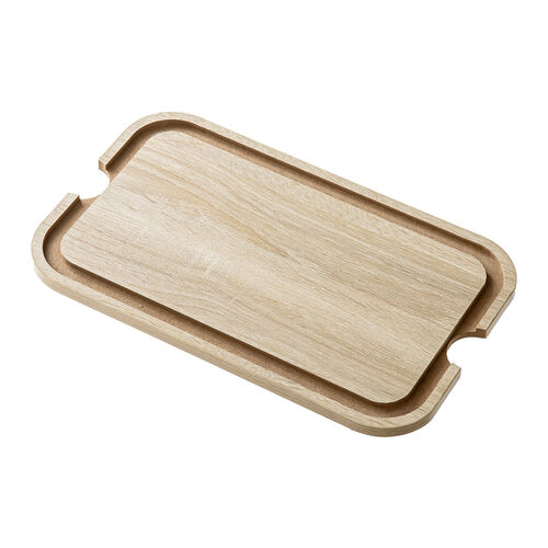 100-CART023シリーズ用木製天板（横幅39cmワゴン専用・ライトブラウン木目）