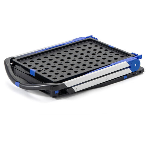 折りたたみコンテナ、台車セット 折りたたみ台車（2段式・コンテナ付き・カート・総耐荷重70kg