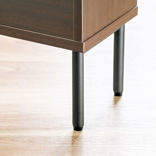 ルーター収納ボックス Cercleシリーズ（ケーブルボックス・木製・壁面収納・幅45cm・ロボット掃除機・モデム・Wi-Fi・ダークブラウン）