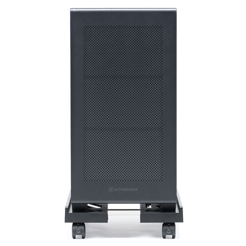 CPUスタンド（デスクトップ用・耐荷重30kg・ゲーミングPC・パソコンラック・パソコンスタンド・キャスター付き・ほこり対策・無段階調整）