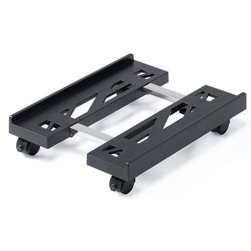 CPUスタンド（デスクトップ用・耐荷重30kg・ゲーミングPC・パソコンラック・パソコンスタンド・キャスター付き・ほこり対策・無段階調整）