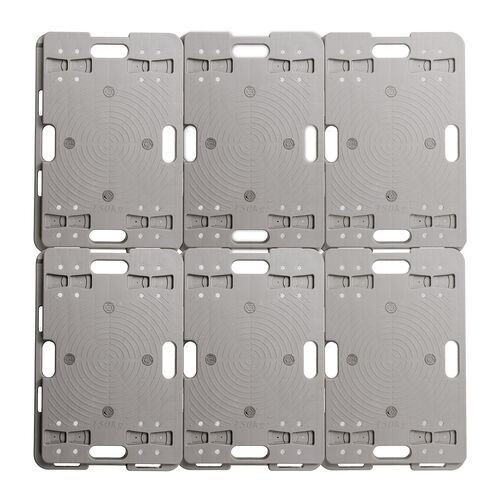 平台車（TPR製キャスター・スタンダード形状・連結・耐荷重150kg・スタッキング・取っ手・軽量・完成品お届け・キャスター交換可能・高耐久）