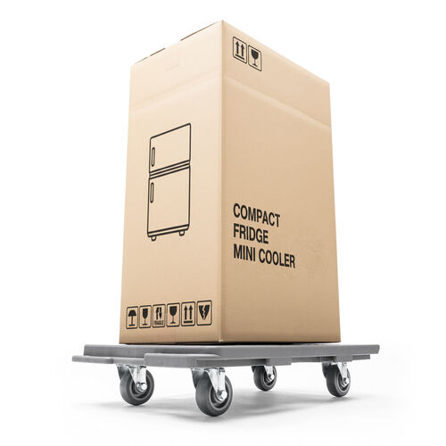 平台車（TPR製キャスター・スタンダード形状・連結・耐荷重150kg・スタッキング・取っ手・軽量・完成品お届け・キャスター交換可能・高耐久）