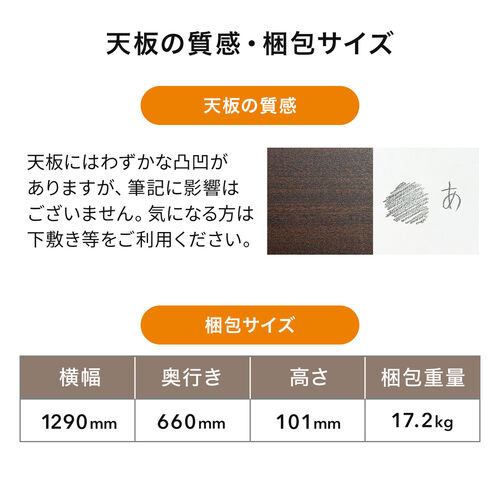 幅120cm 平机 パソコンデスク ホワイト 耐荷重50kg オフィス・在宅向け